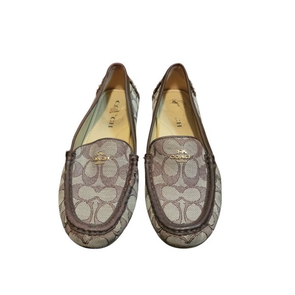 Coach Shoes - COACH Signature Jacquard Women's Marley Driver Loafers